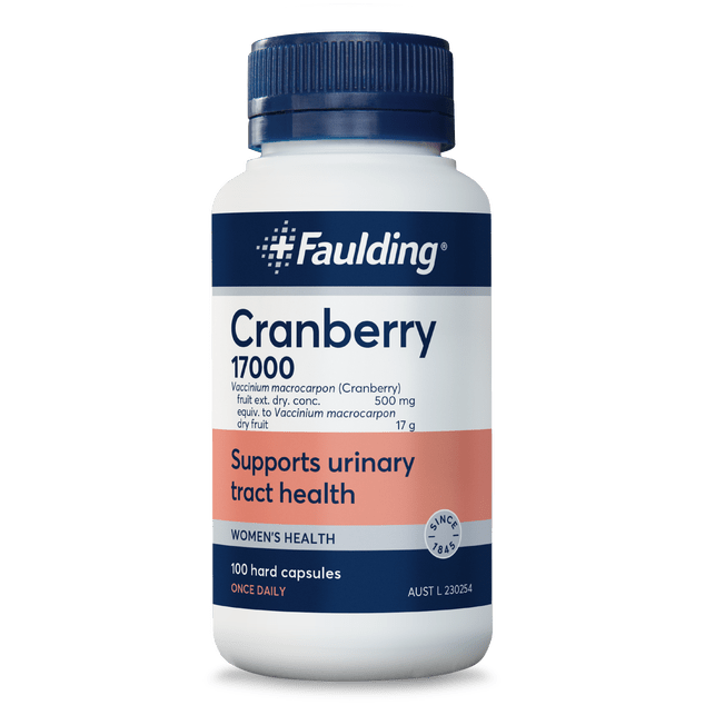 Faulding Remedies Cranberry 17000 100 capsules