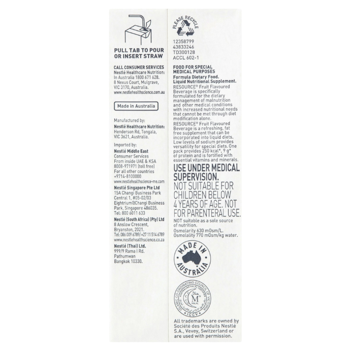 Resource Fruit Flavoured Beverage Wildberry 237ml