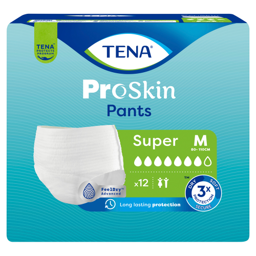 Tena ProSkin Pants Super M 12 Pack