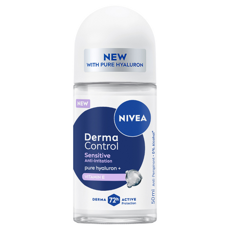 Nivea Derma Control Sensitive 72H Anti-Perspirant 50mL