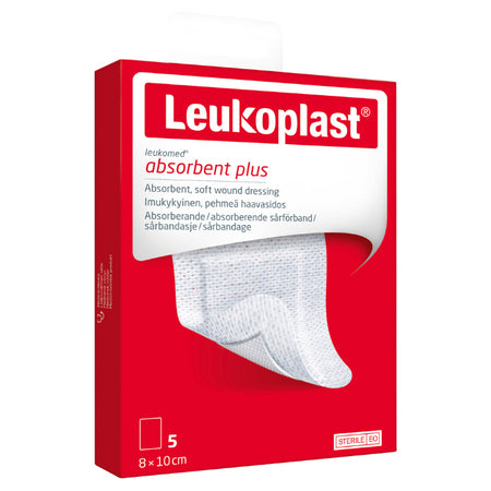 Leuko Leukomed Sterile Post-op 8cm X 10cm 5 Pack