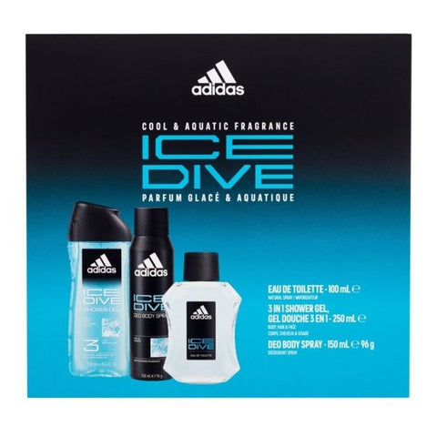 Adidas Ice Dive Trio Gift Set EDT 100ml