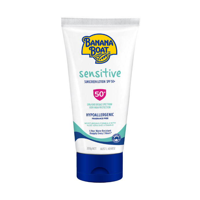 Banana Boat Daily Protect Sensitive Lotion SPF 50+ Tube 200g