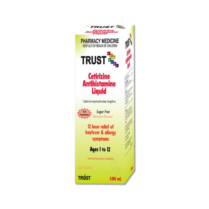 Trust Cetirizine Liquid 200ml
