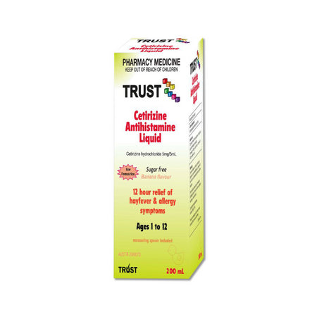 Trust Cetirizine Liquid 200ml