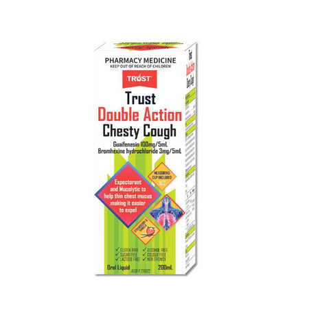 Trust Double Action Chest Cough 200ml