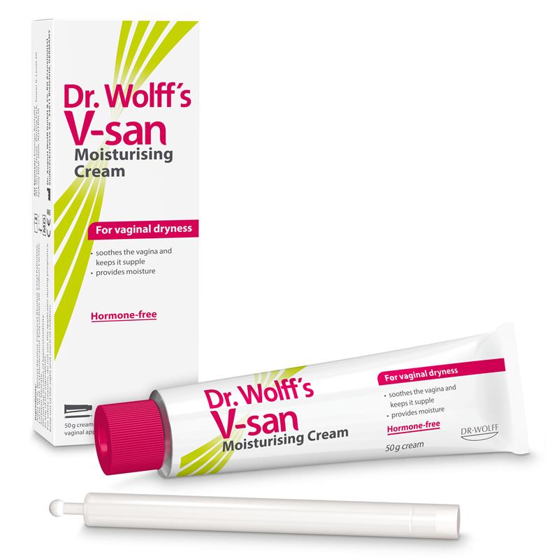 Dr Wolffs V-San Moisturising Cream Incl. Applicator 50g