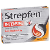 Strepfen Anti-Inflammatory Intensive Lozenge 16s (Orange - Sugar Free)