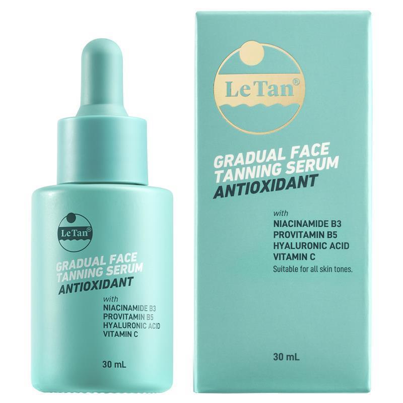 Letan Gradual Face Tanning Serum Anti Oxidant 30ml