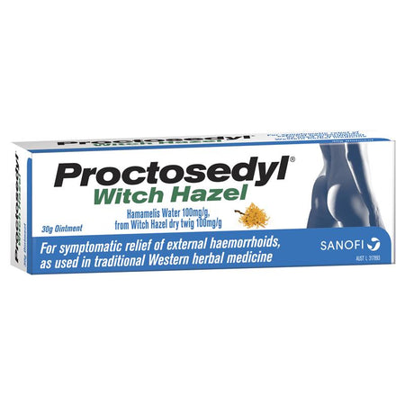 Proctosedyl Witch Hazel Haemorrhoids Ointment 30g