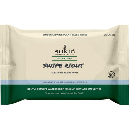 Sukin Swipe Right Wipes 25pk