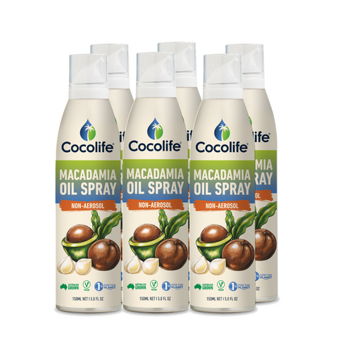 Cocolife Macadamia Oil Non-AerosolSpray 150ml (Pack of 6)