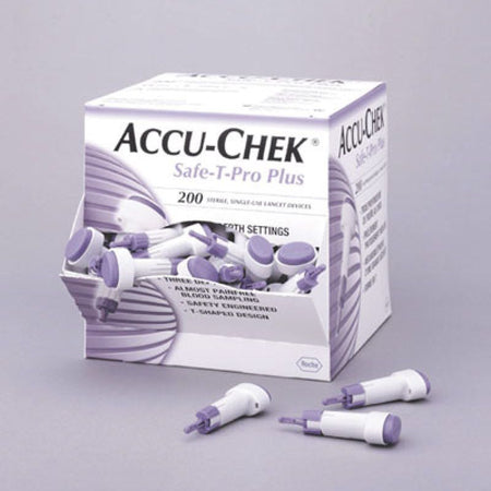 Accu-chek Safe-T-Pro Plus 200 Pack