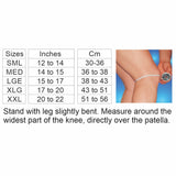 Body Assist El-supremo Wrestling Knee Pad Black
