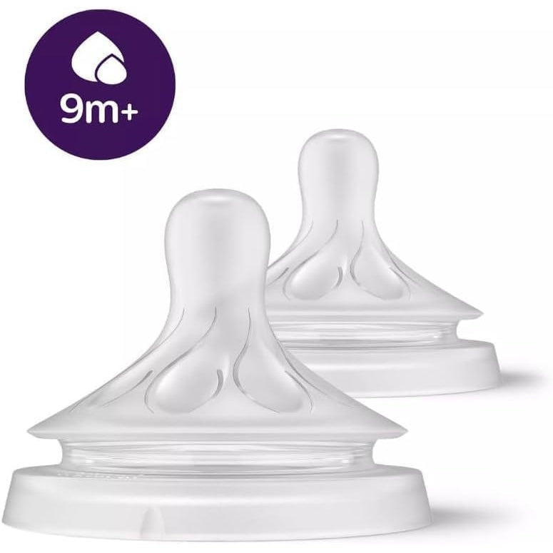 Avent Natural Response Teats 9 month+ Flow 6 2 Pack