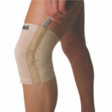 Body Assist Cross Cut Elastic Knee Brace With Rods