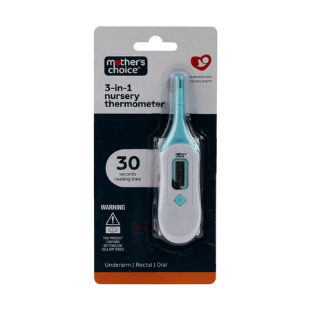 Mothers Choice 3 In 1 Nursery Thermometer