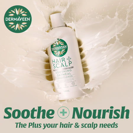 Dermaveen Oatmeal Conditioner for Dry, Flaky or Sensitive Scalps 500ml