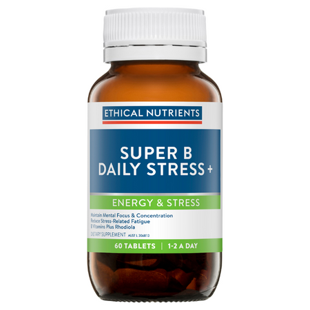 Ethical Nutrients Super B Daily Stress + 60 Tabs