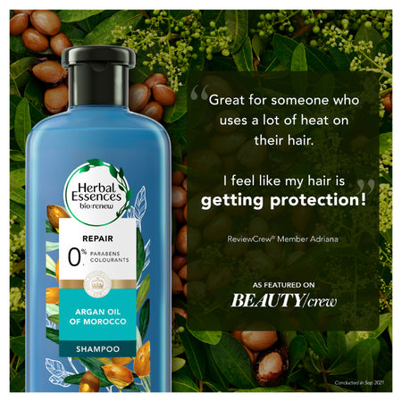 Herbal Essences Bio:renew Argan Oil of Morocco Repair 90% Natural Origin Shampoo 600ml