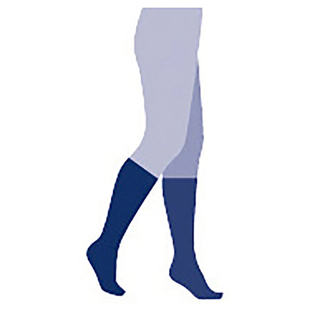 Jobst for Men Casual Cl1 15-20 Phlebology Knee High Ct Sock 15-20 Black Large 1 Pair