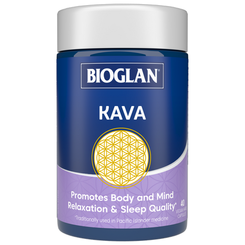 Bioglan Kava 40 Capsules