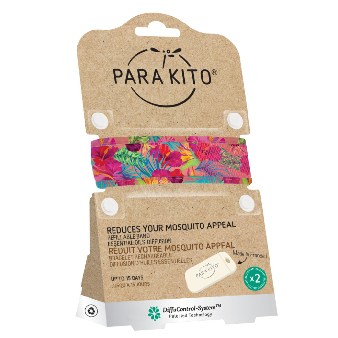 Para'kito Mosquito Repellent Adult Wristband Summertime 1 Each