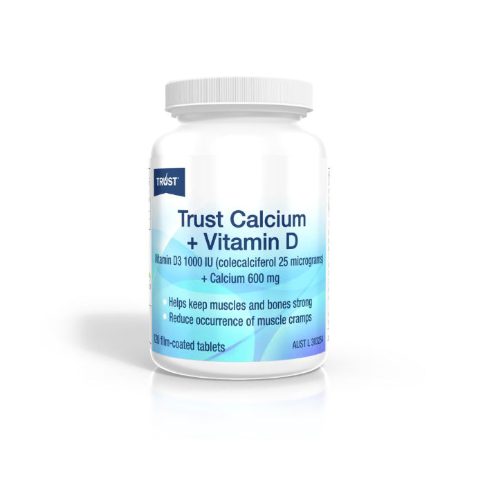 Trust Calcium + Vitamin D 120 Tablets
