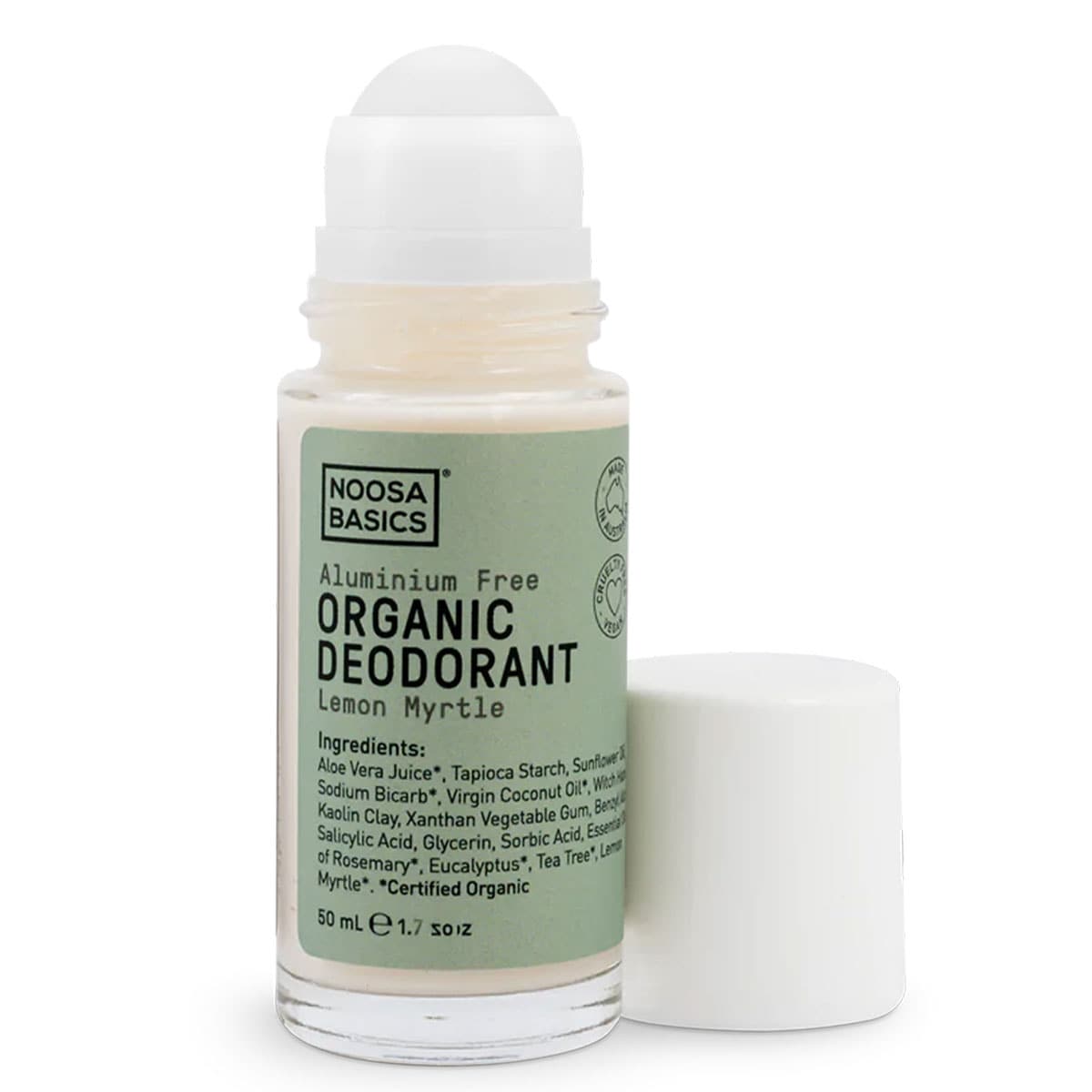 Noosa Basics Lemon Myrtle Roll on Deodorant 50ml