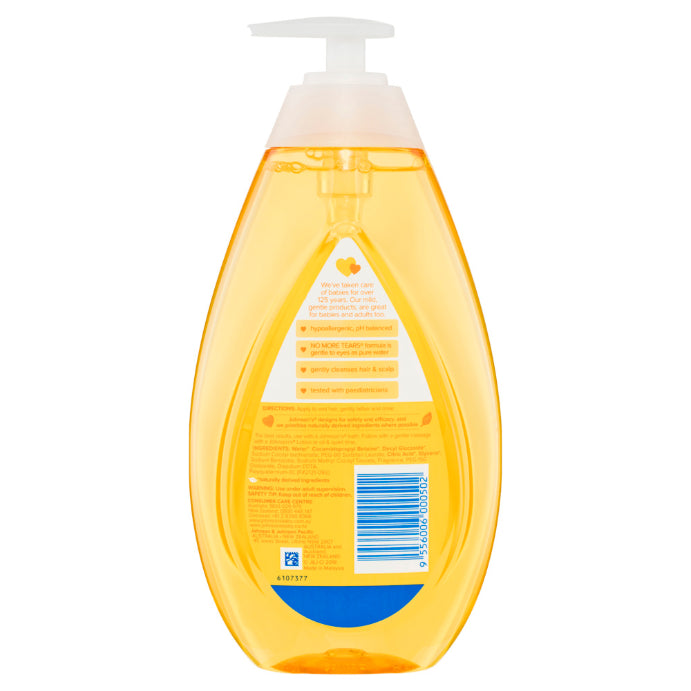 Johnson's Hypoallergenic Baby Shampoo 800ml
