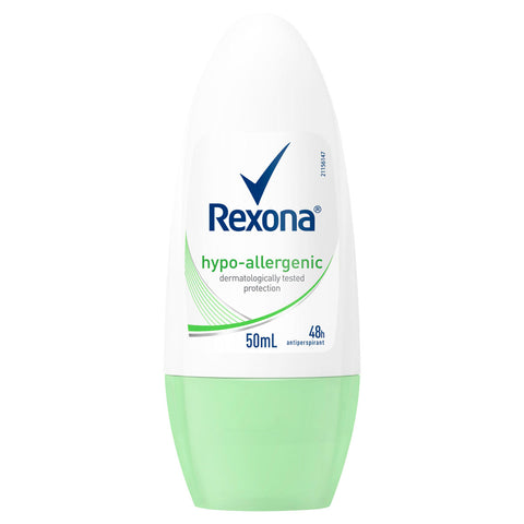 REXONA Women Antiperspirant Roll On Deodorant Hypoallergenic 50ml