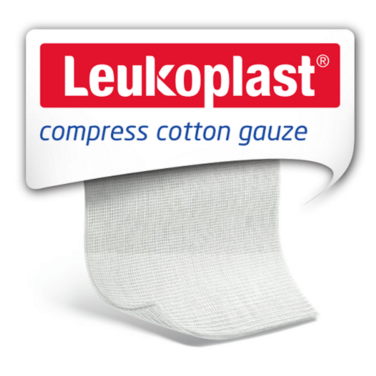 Leukoplast Compress Cotton Gauze 10 X 10 100PK