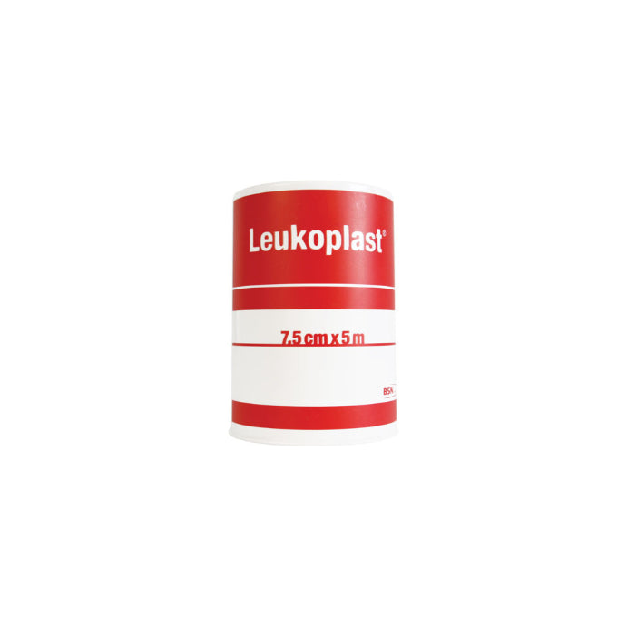 Leuko Leukoplast Normal Rubber Tapes 7.5cm X 5m 4 Pack