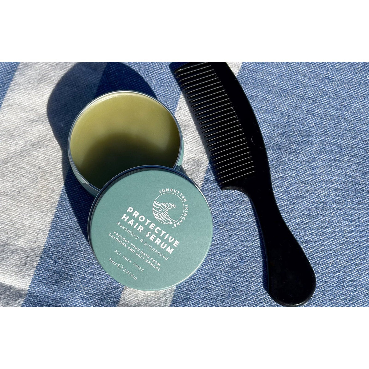 SunButter Skincare Protective Hair Serum Rosemary & Grapeseed 70ml