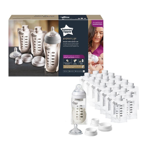 Electric Breast Tommee Tippee Express And Go Starter Kit Bottle