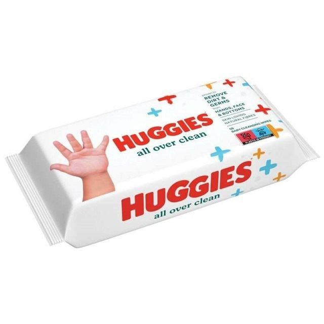 Huggies All Over Clean Baby Wipes 56