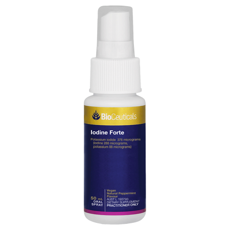 BioCeuticals Iodine Forte 50mL Oral Liquid Spray Pharmacist Only Medicine