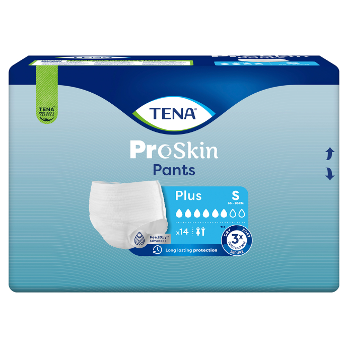 Tena Proskin Pants Plus Small 14 Pack