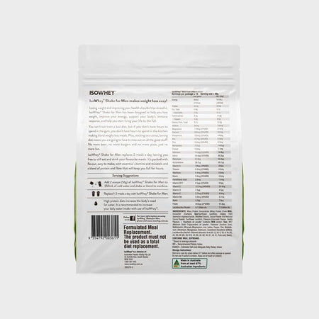 Isowhey Men's Shake Chocolate 840g