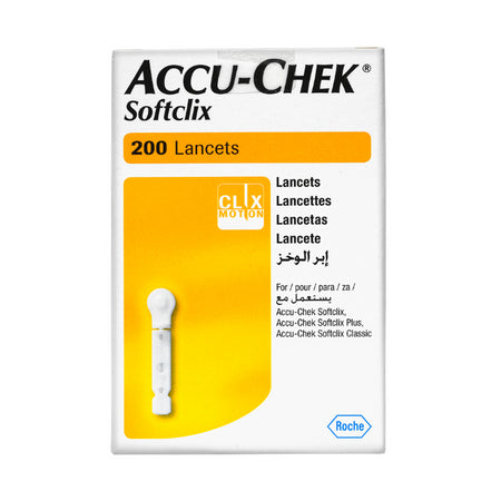 Accu-chek Softclix Lancets 200 Pack