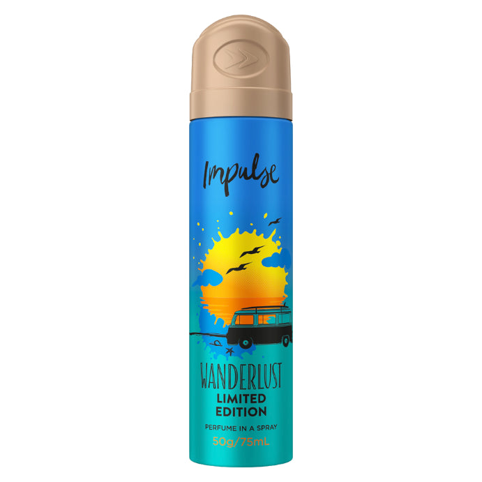 Impulse Body Spray Wanderlust Limited Edition 75ml