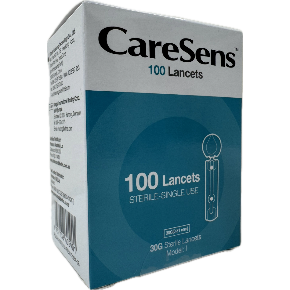 Caresens Lancets 30G 100 Pack