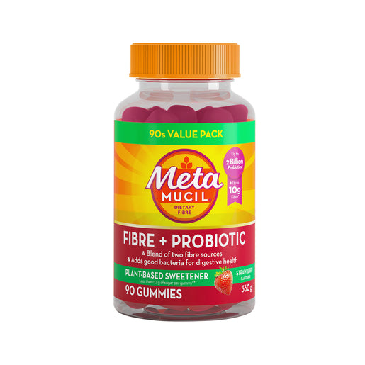 Metamucil Fibre + Probiotic 90 Gummies