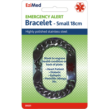EZI MED Amcla Medical ID Bracelet Small 1 Each