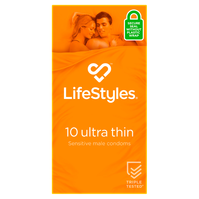 LifeStyles Condoms Ultra Thin 10 Pack