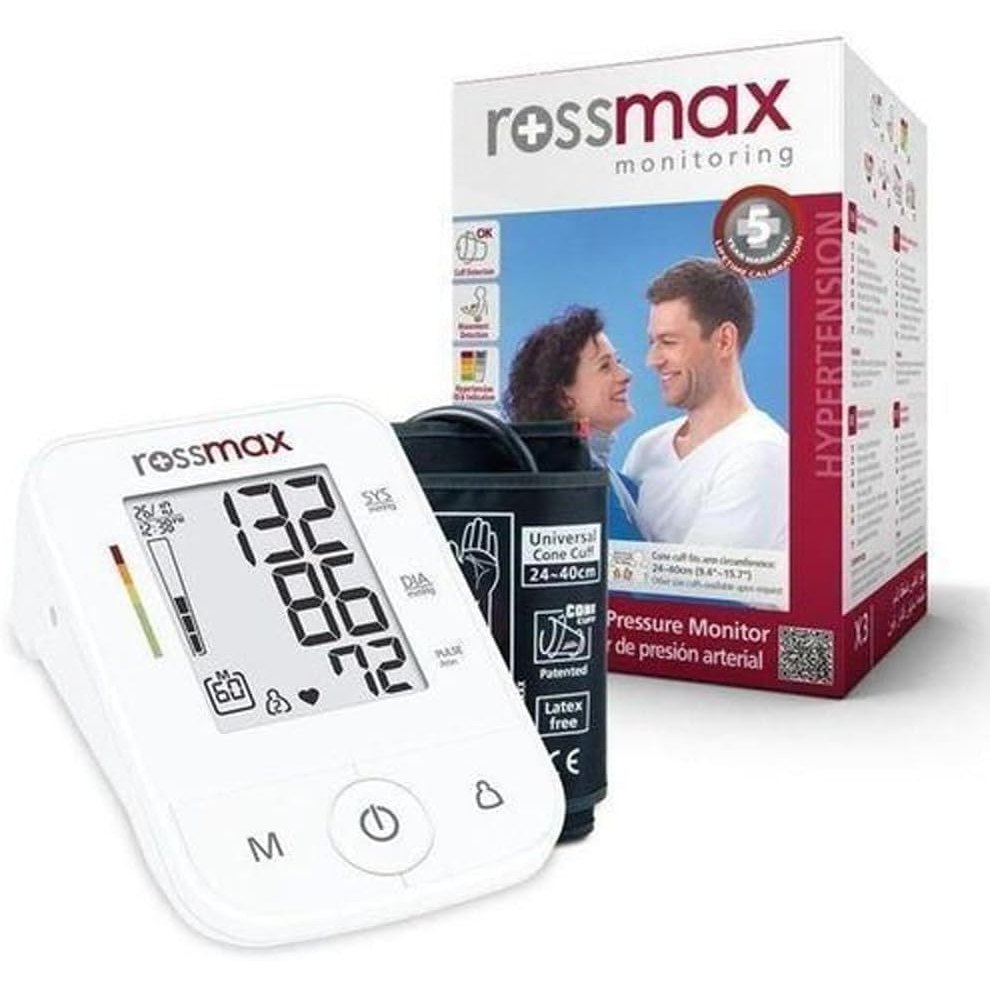 Rossmax Blood Pressure Monitor Automatic Upper Arm 1 Each