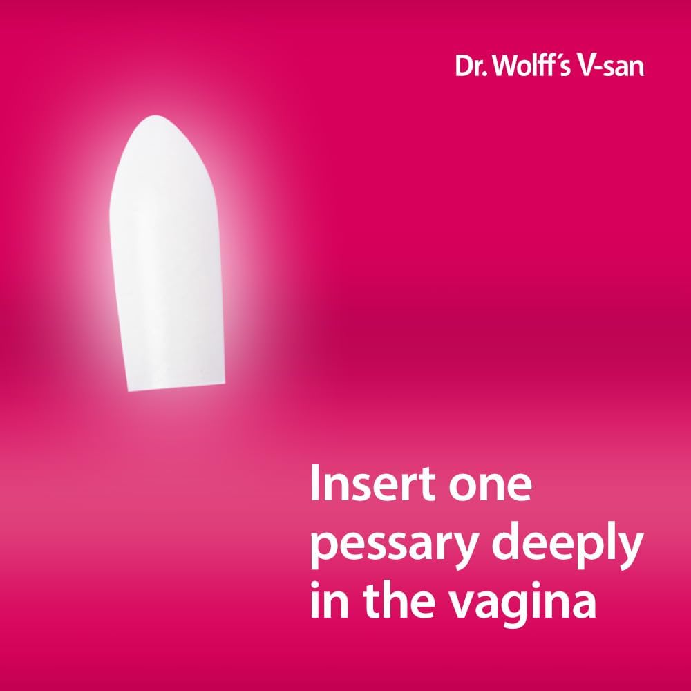Dr Wolffs V-san Lactic Acid 7 Pessaries