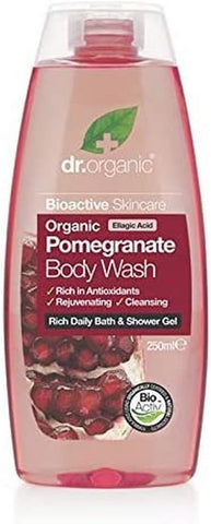 Dr Organic Body Wash Organic Pomegranate 250ml