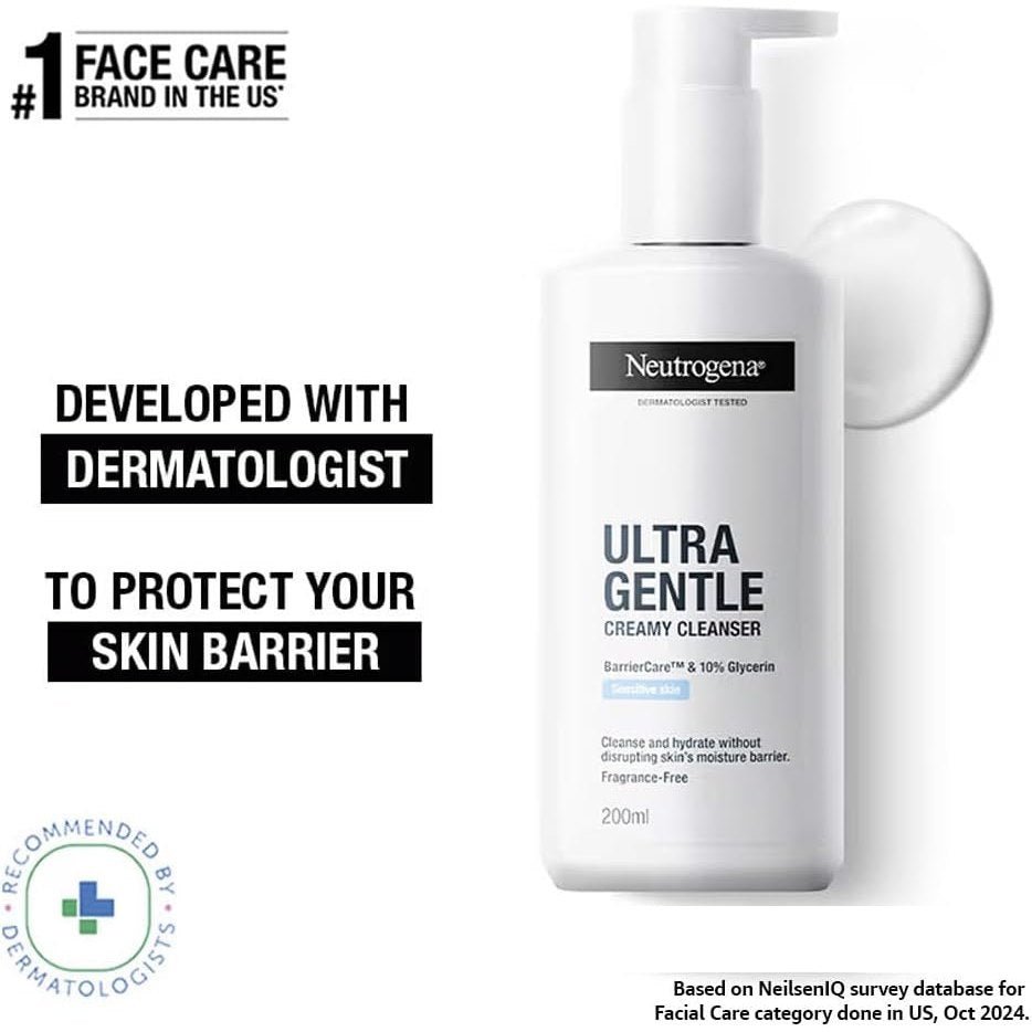Neutrogena® Ultra Gentle Creamy Cleanser 200ml