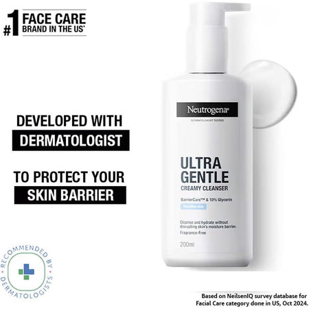 Neutrogena® Ultra Gentle Creamy Cleanser 200ml